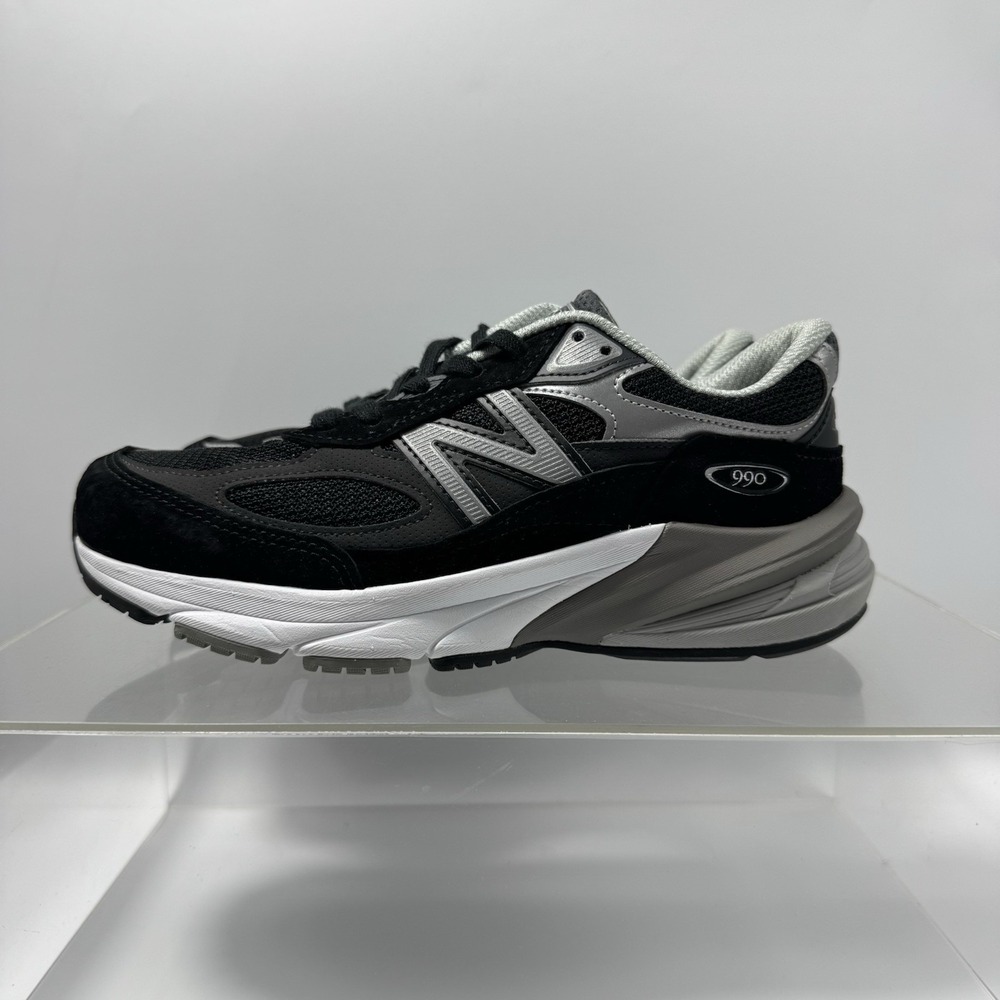 New Balance 990V6 W990BK6 Black Suede Sneakers Women's Size 6.5 2E Extra Wide
